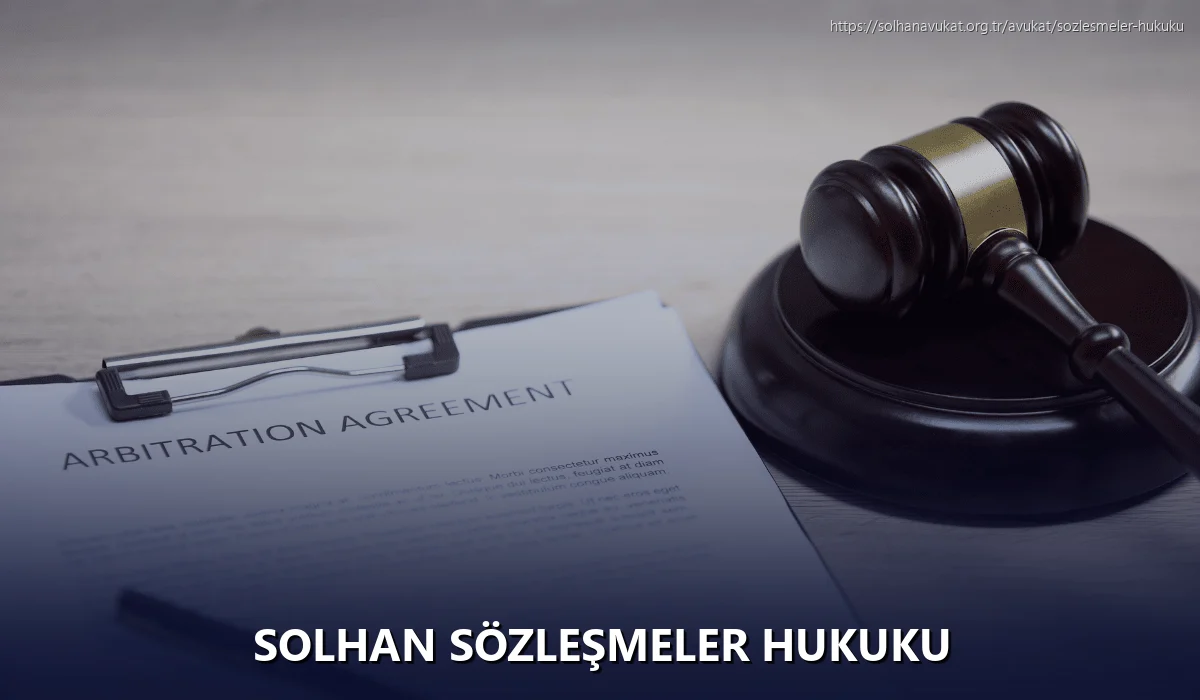 Solhan Sözleşmeler Hukuku